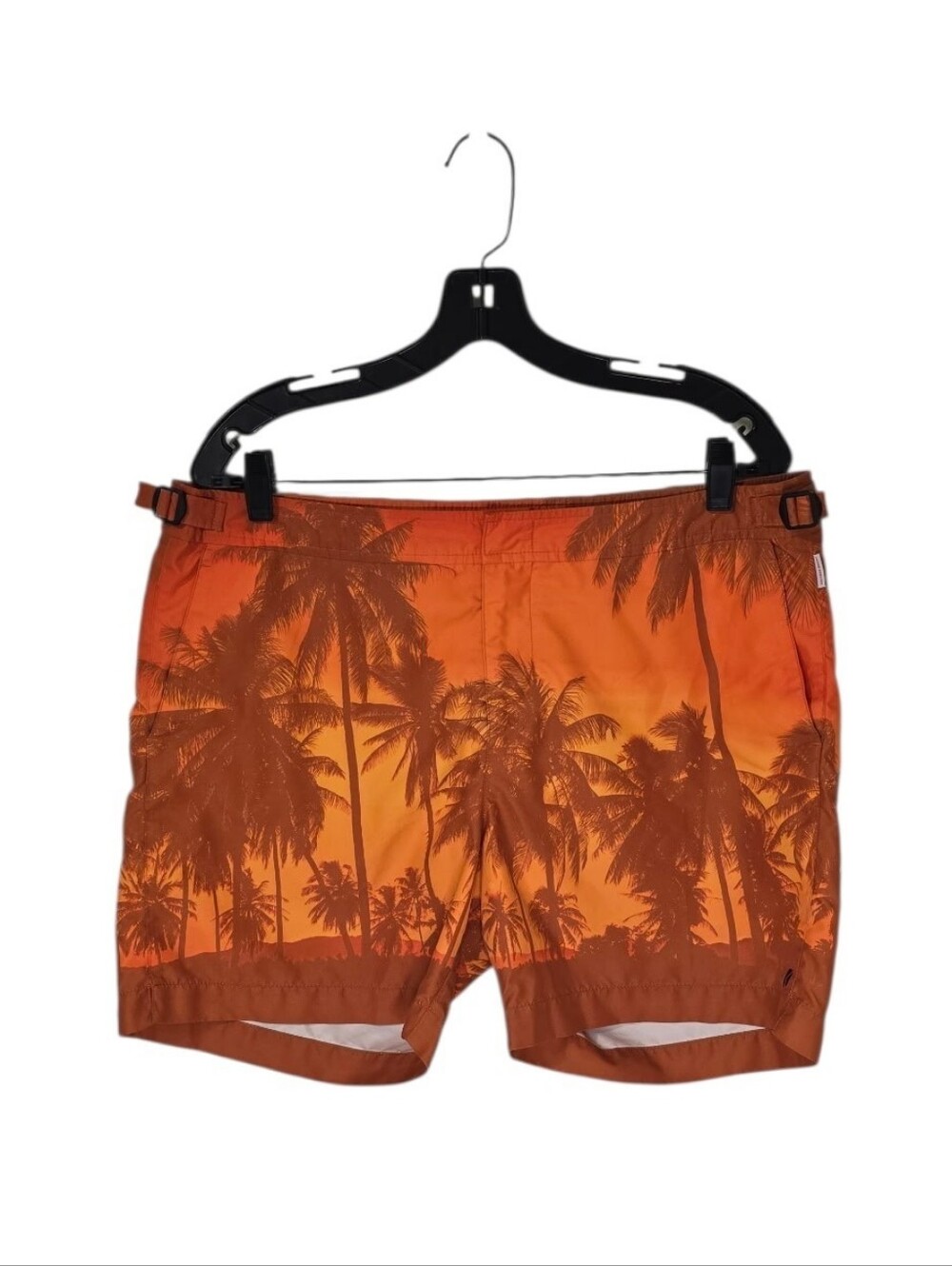 Orlebar Brown Bulldog OB Classic Dante Klein Faded Palms Swim Shorts Mens 36